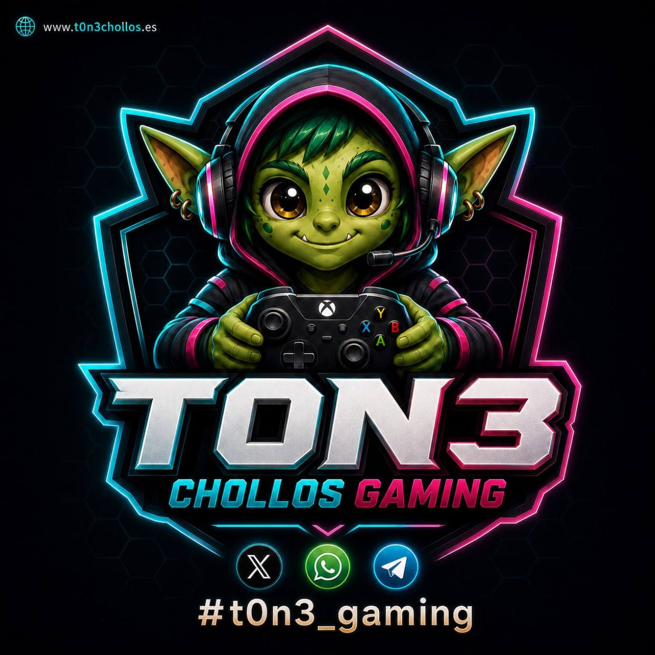 Logo oficial t0n3 Chollos Gaming