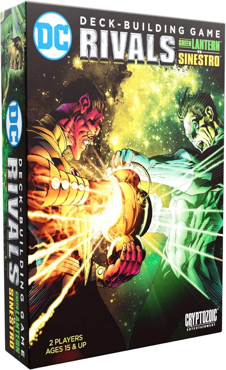 Deck Building Game - DC Rivals: Green Lantern VS Sinestro