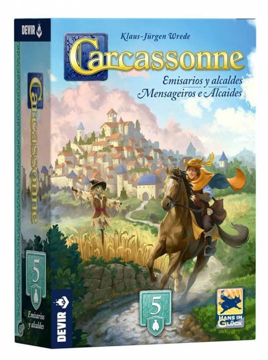 Carcassonne: Expansión 5 - Emisarios y Alcaldes (2025)