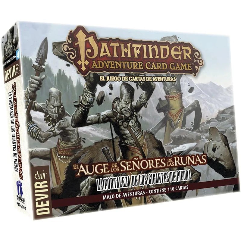 Pathfinder, Juego de Cartas de Aventuras: La Fortaleza de los Gigantes de Piedra