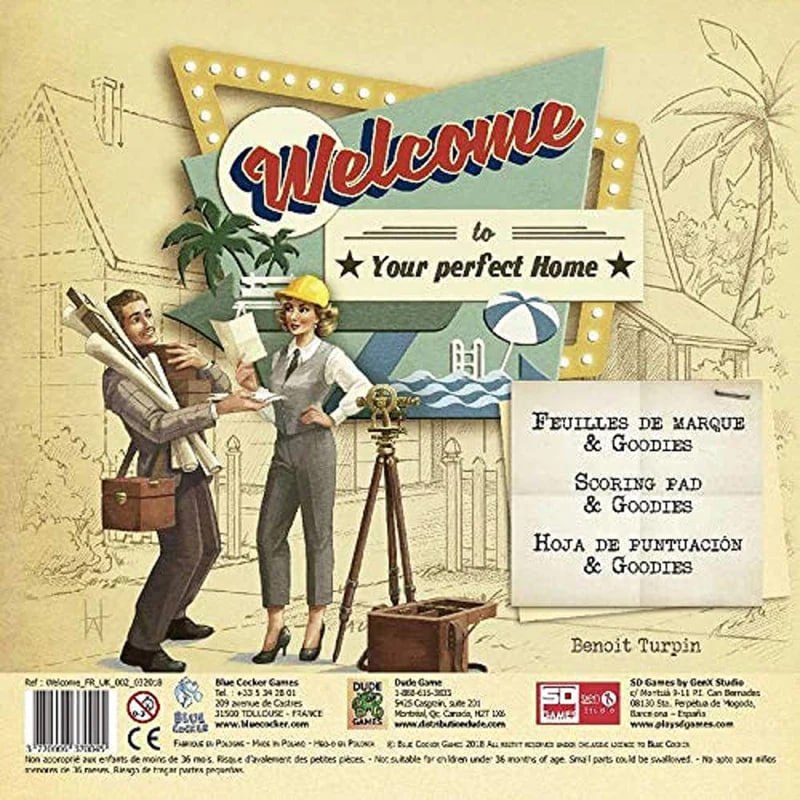 Welcome Hacia el Perfecto Hogar - Bloc de recambio