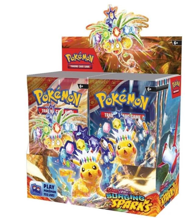 Pokemon TCG Chispas Filgurantes - 36 Ct Display