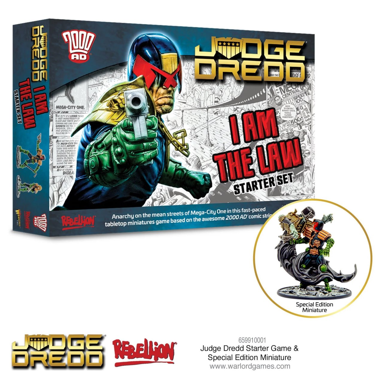 Judge Dredd: I Am the Law! Starter Set