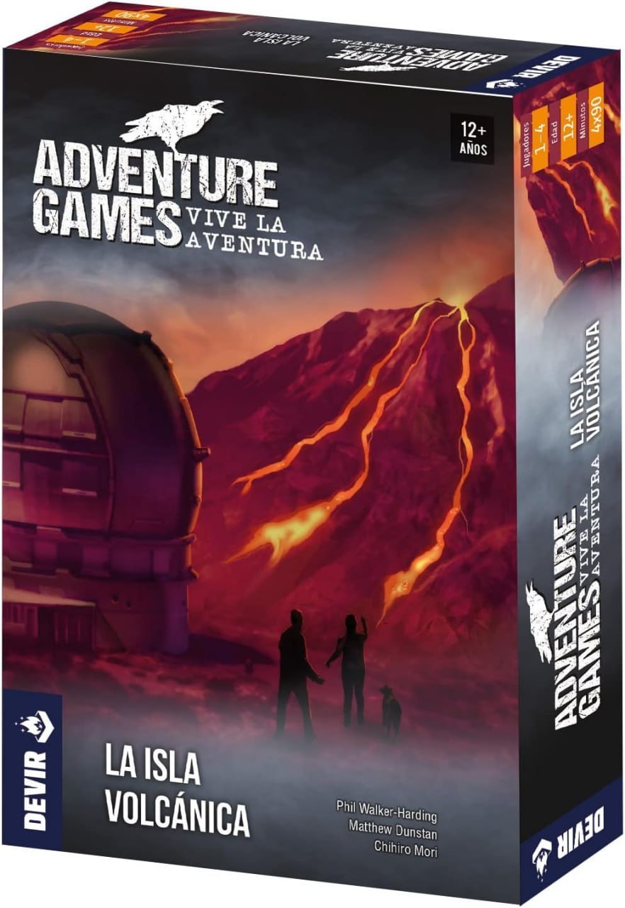 Adventure Games: La Isla Volcánica