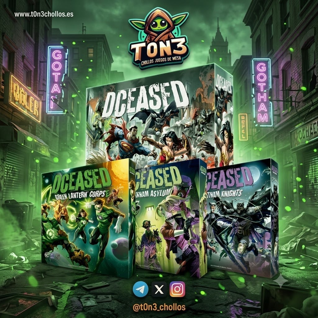 🤩 DCeased: A Zombicide Game - PACK ALL-IN