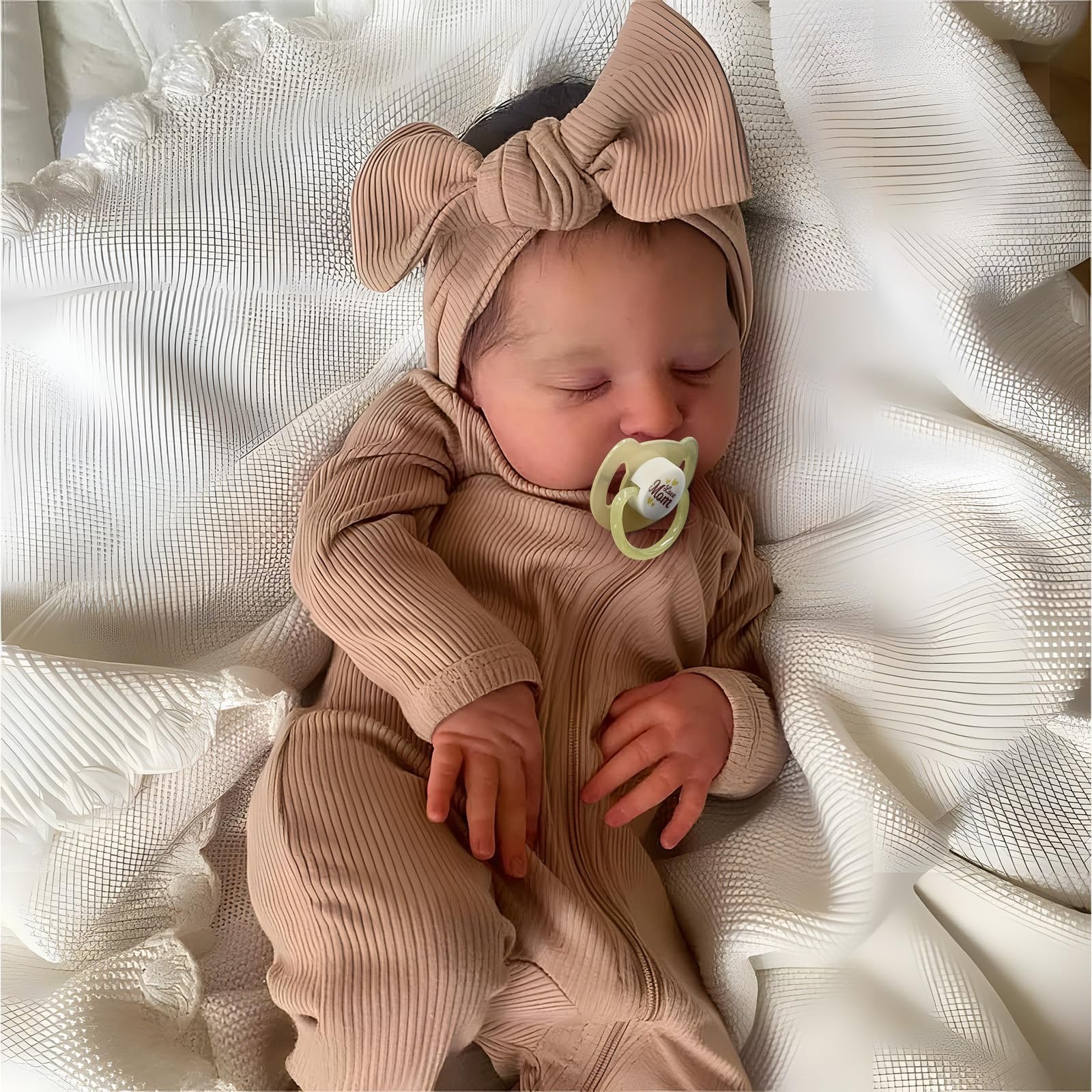 Bebé Reborn Niña Durmiendo (20 Pulgadas)