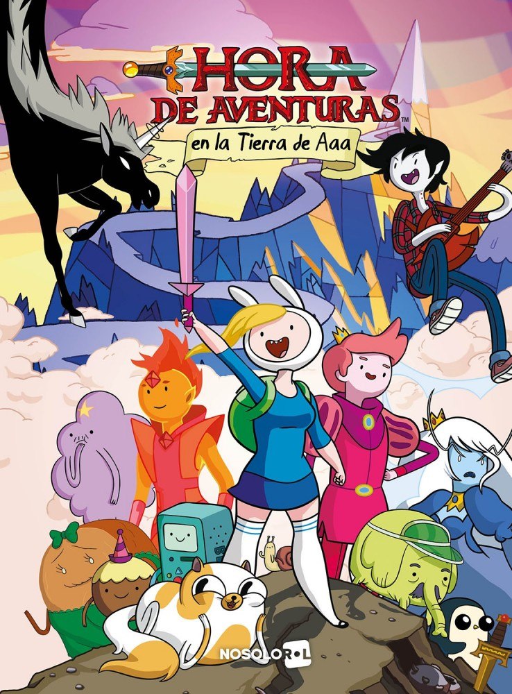 Hora de Aventuras: en la Tierra de Aaa (Papel)