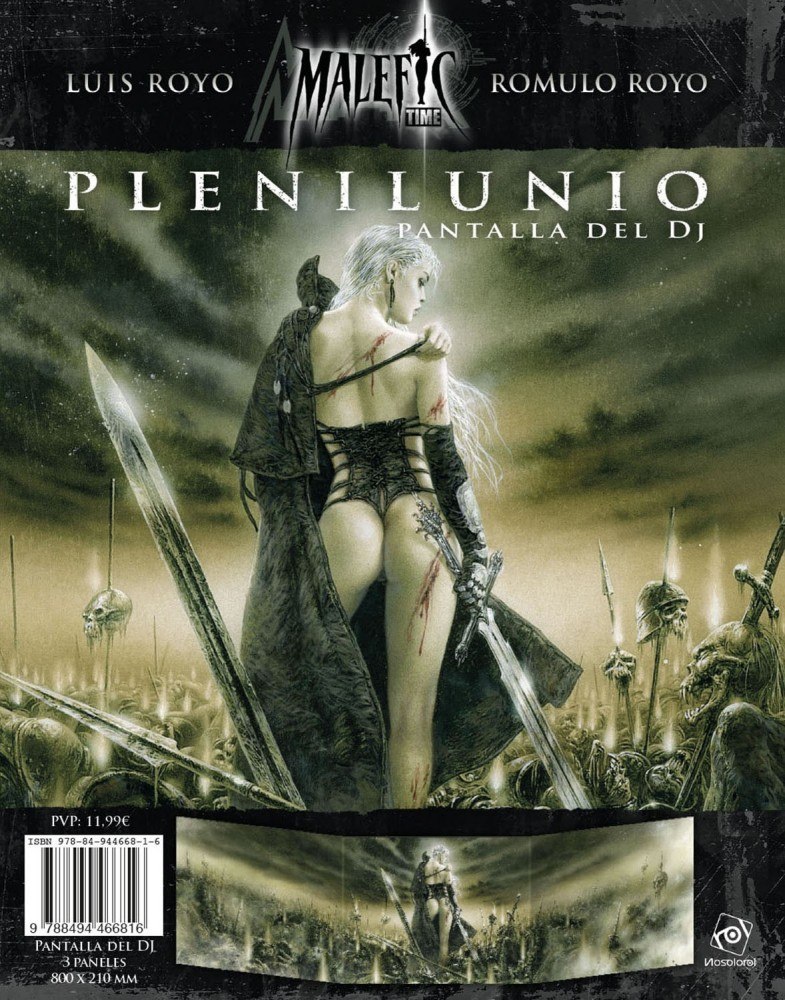 Malefic Time: Plenilunio - Pantalla Dj (Papel)