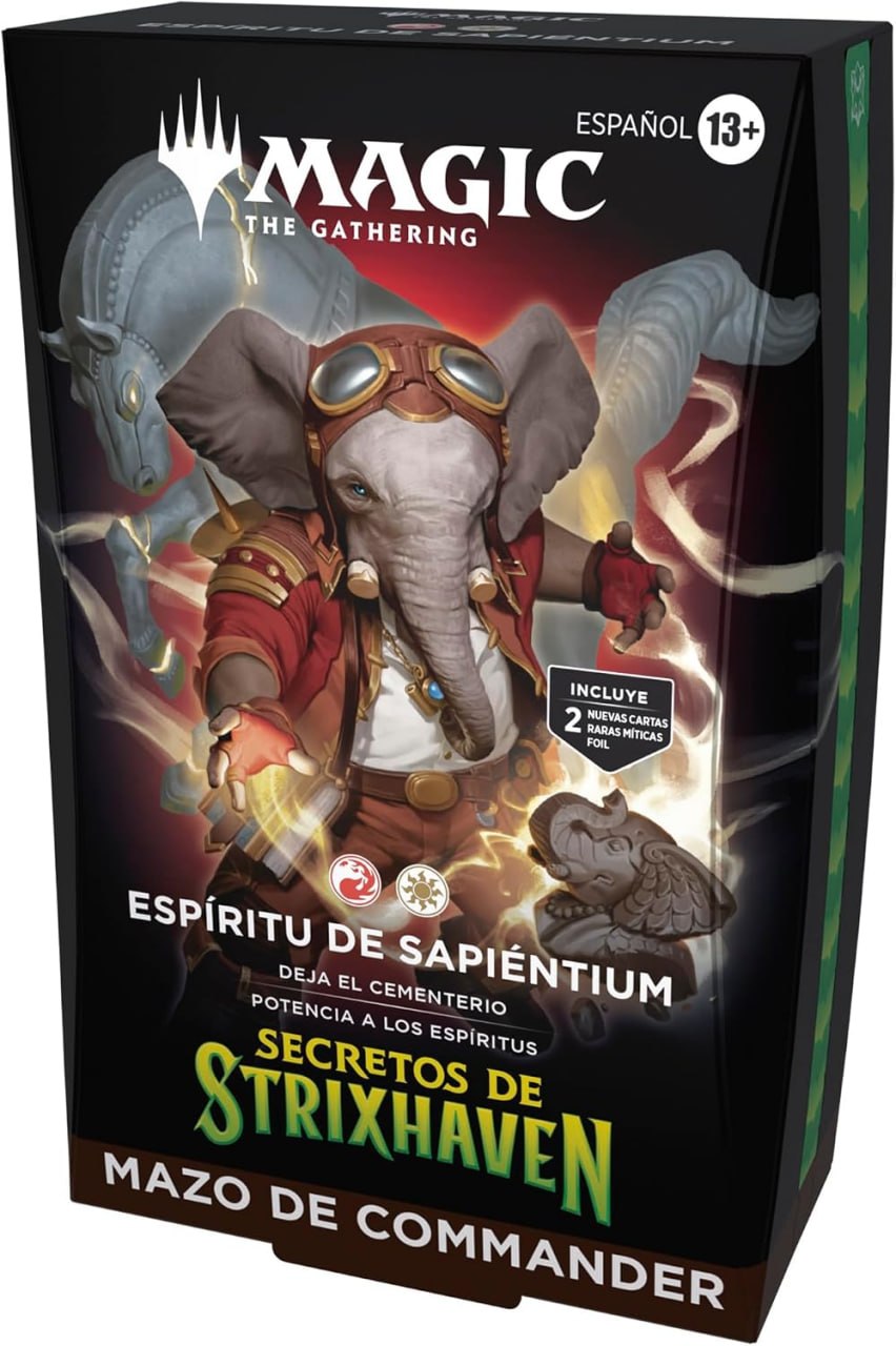 Magic: The Gathering | Secretos de Strixhaven: Espíritu de Sapiéntium - Mazo de Commander