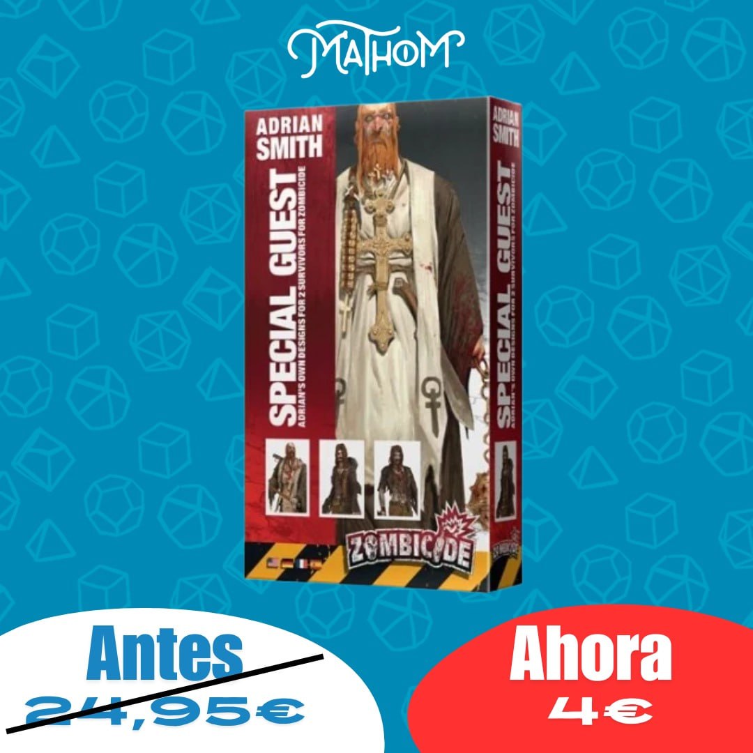 Zombicide Special Guest Box: Adrian Smith