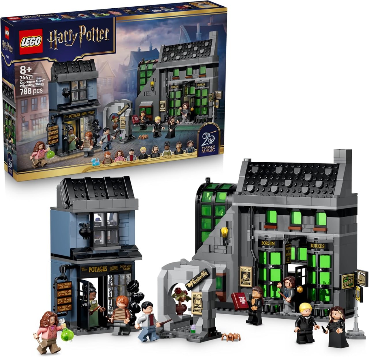 LEGO Harry Potter Tiendas Mágicas del Callejón Knockturn