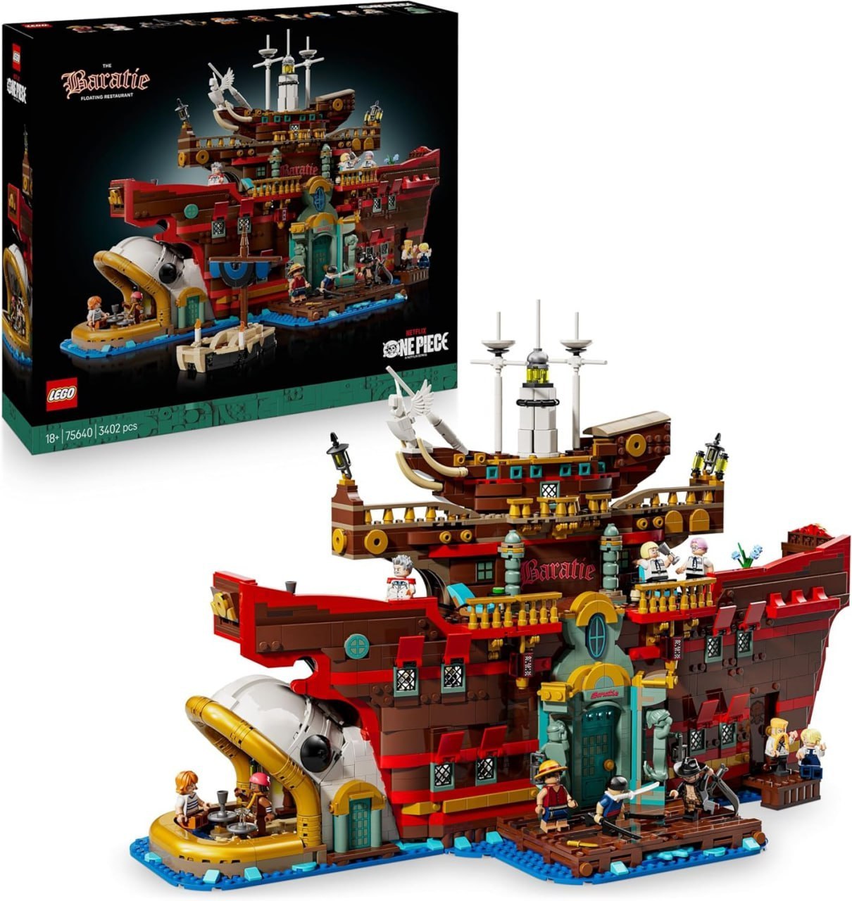 LEGO One Piece Restaurante Flotante Baratie