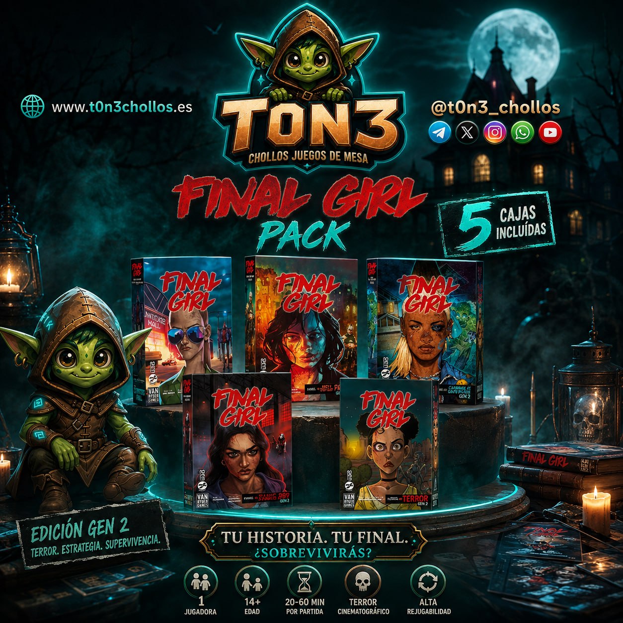 Final Girl Pack Peliculas Temporada 3