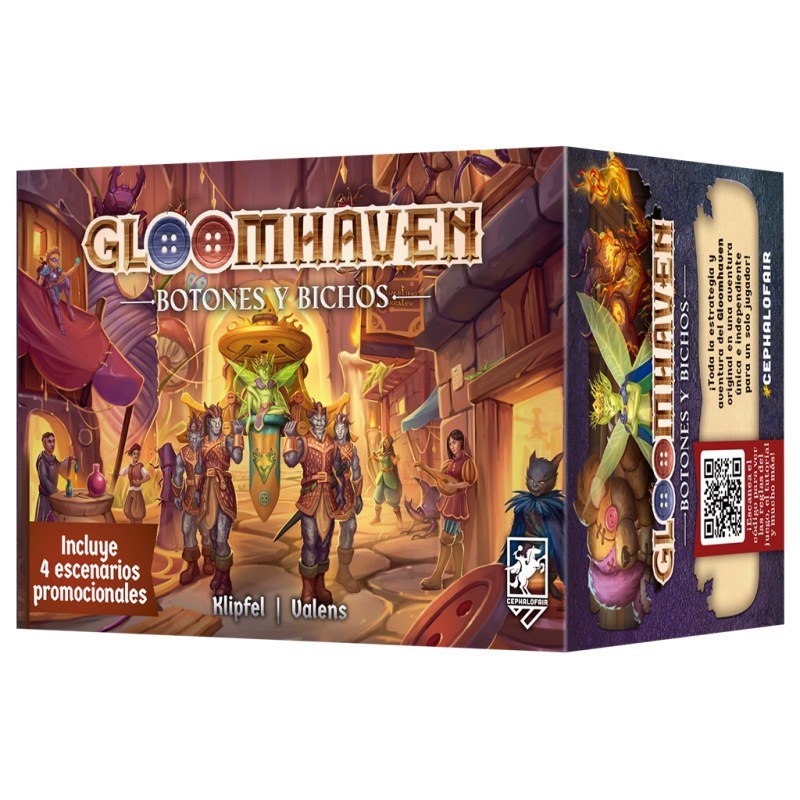 Gloomhaven Botones Bichos