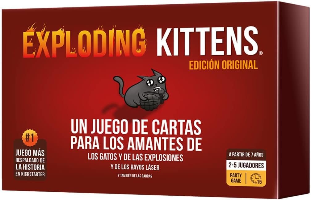 Exploding Kittens: Game Night in a Box