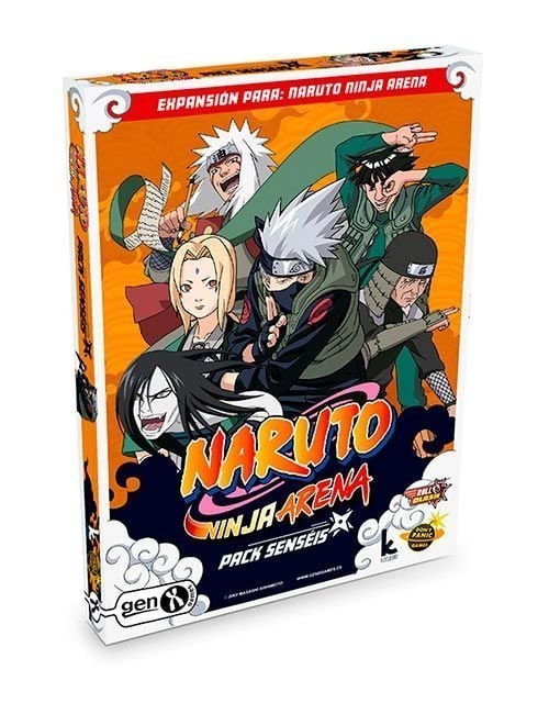 Naruto Ninja Arena: Pack Senséis - Expansión
