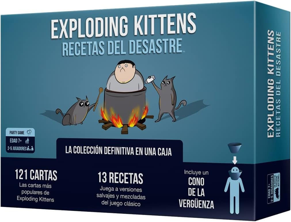 Exploding Kittens: Recetas del desastre
