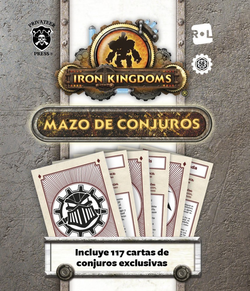 Iron Kingdoms Mazo de Conjuros