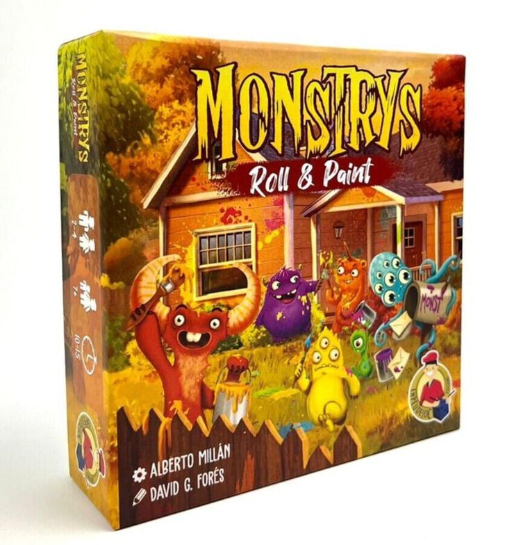 Monstrys: Roll & Paint