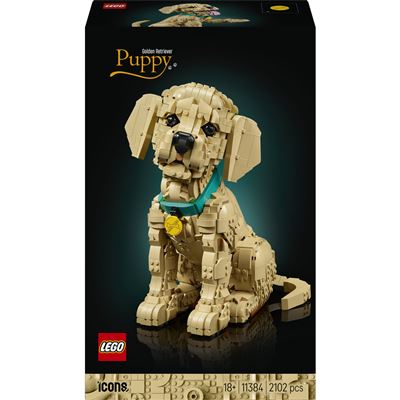 Lego Icons Cachorro de Golden Retriever