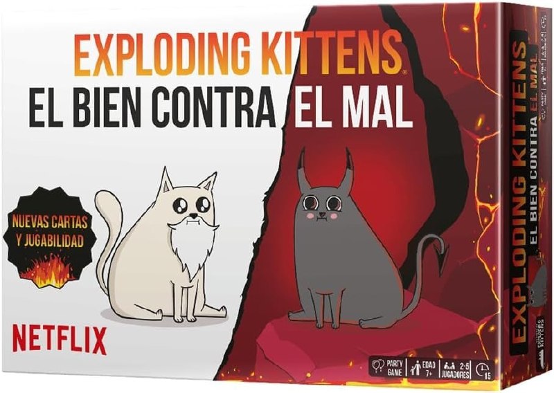Exploding Kittens: El Bien contra el Mal