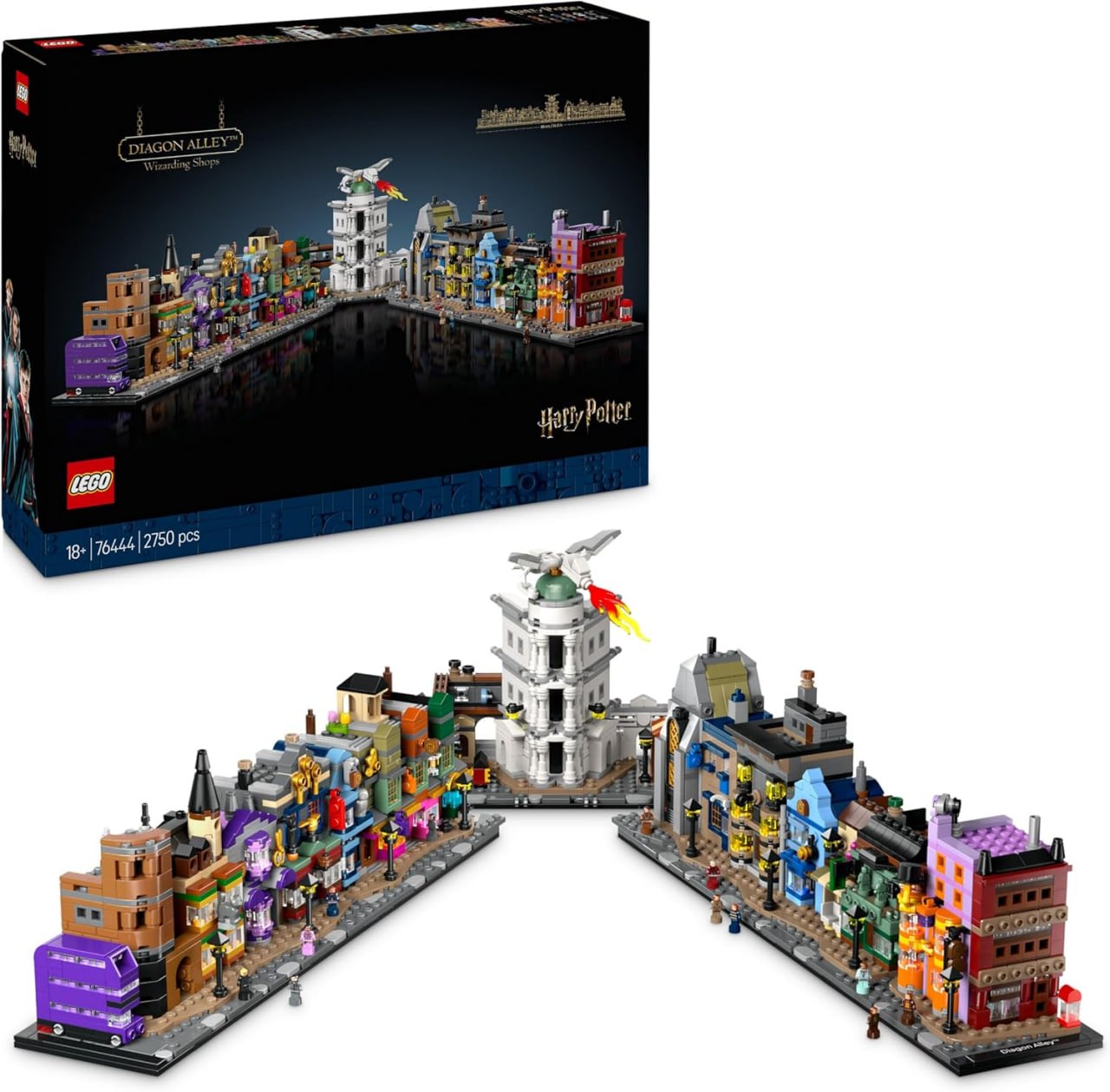 LEGO Harry Potter Tiendas Mágicas del Callejón Diagon 76444
