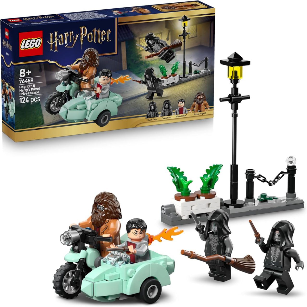 LEGO Harry Potter Hagrid y Harry: Huida de Privet Drive 76459