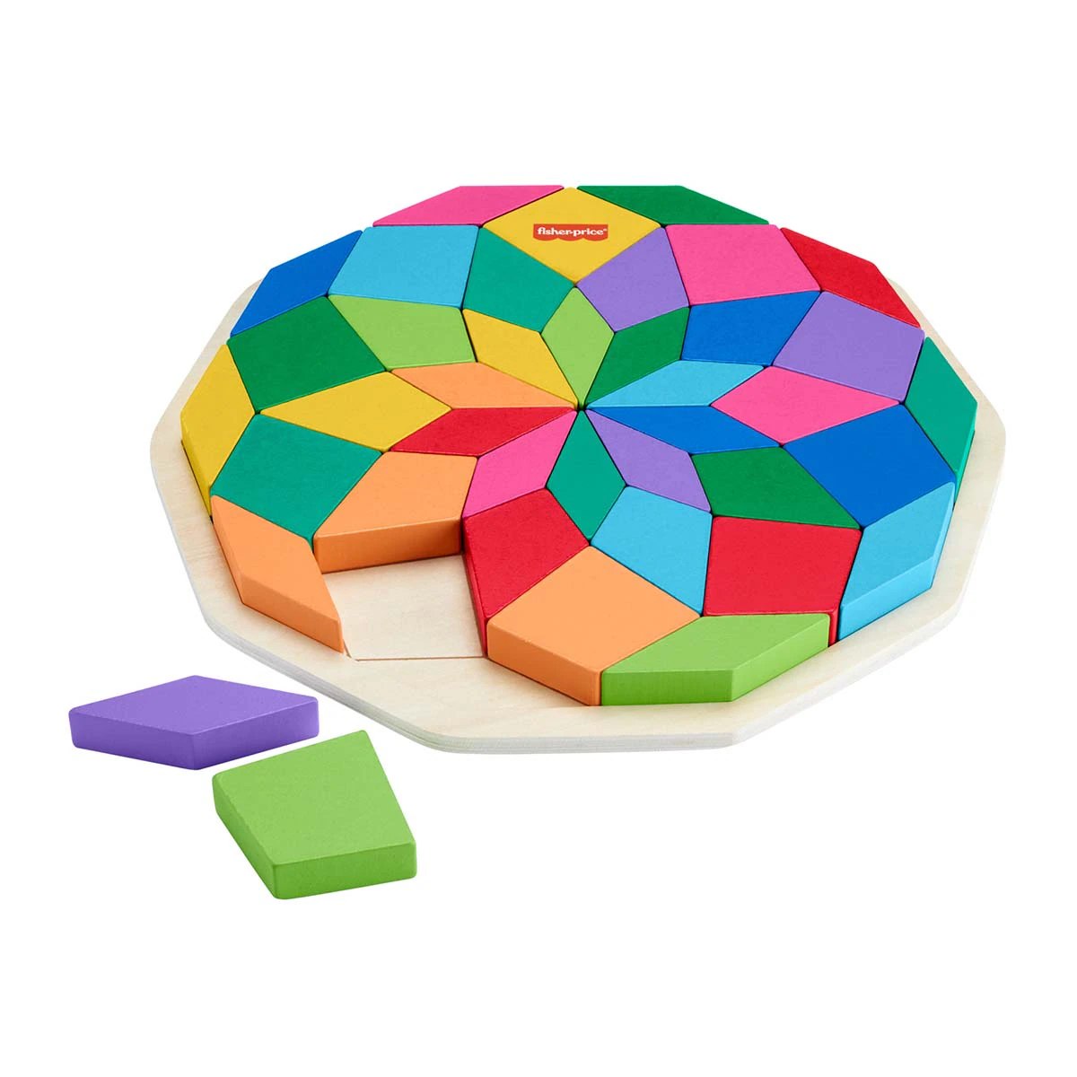 Fisher Price - Puzzle Madera Mandala