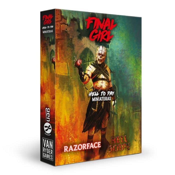 Final Girl T3 Miniaturas P12 Hell To Pay Razorface