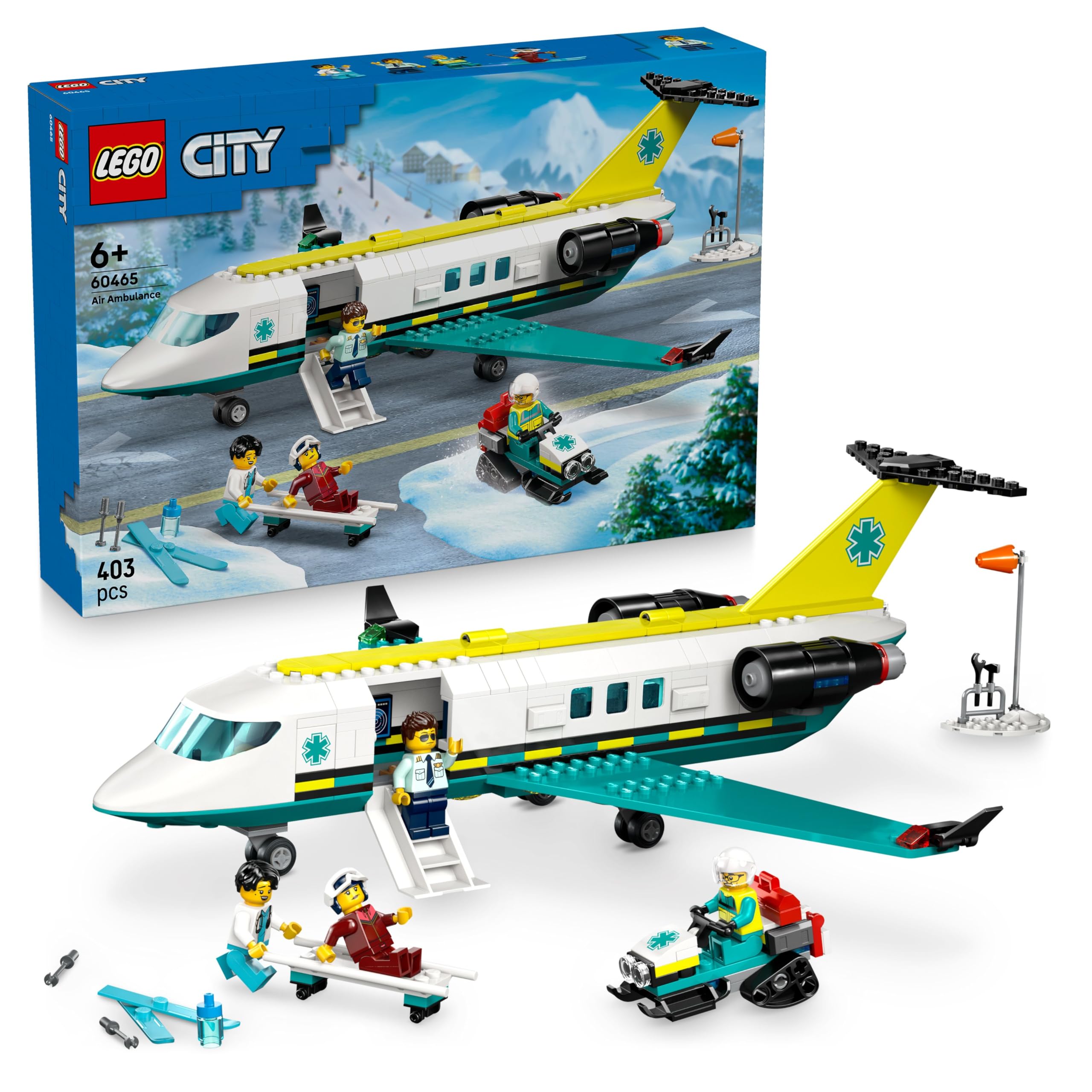Lego City Ambulancia Aérea de Emergencia