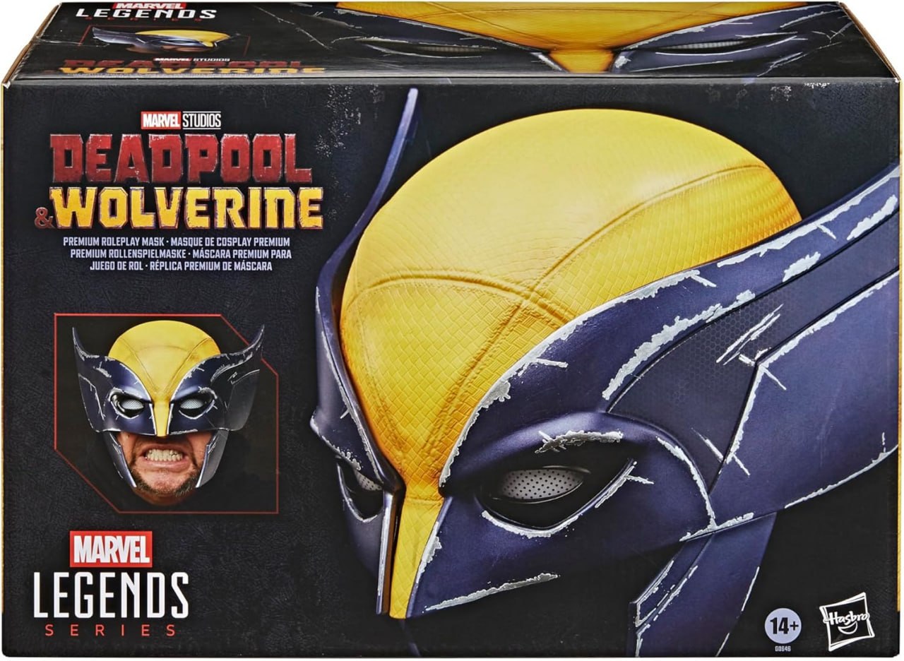 Marvel Legends Series - Máscara Premium de Lobezno
