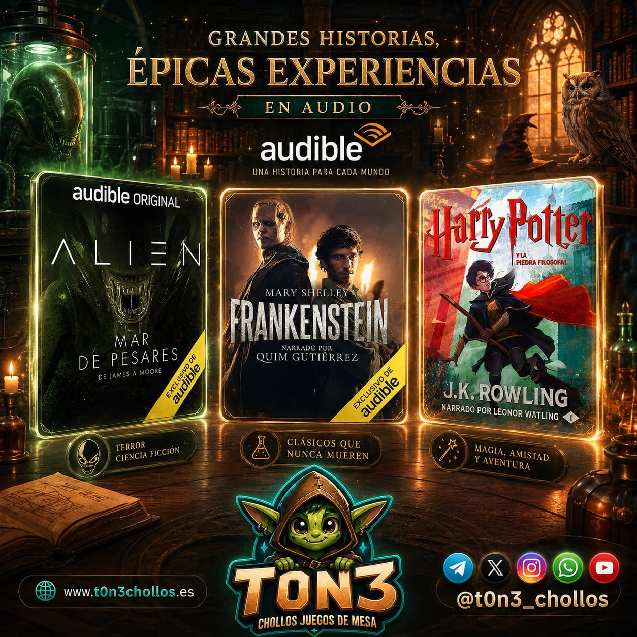 🎧 AUDIBLE GRATIS en Amazon — Audiolibros, podcasts y contenido exclusivo