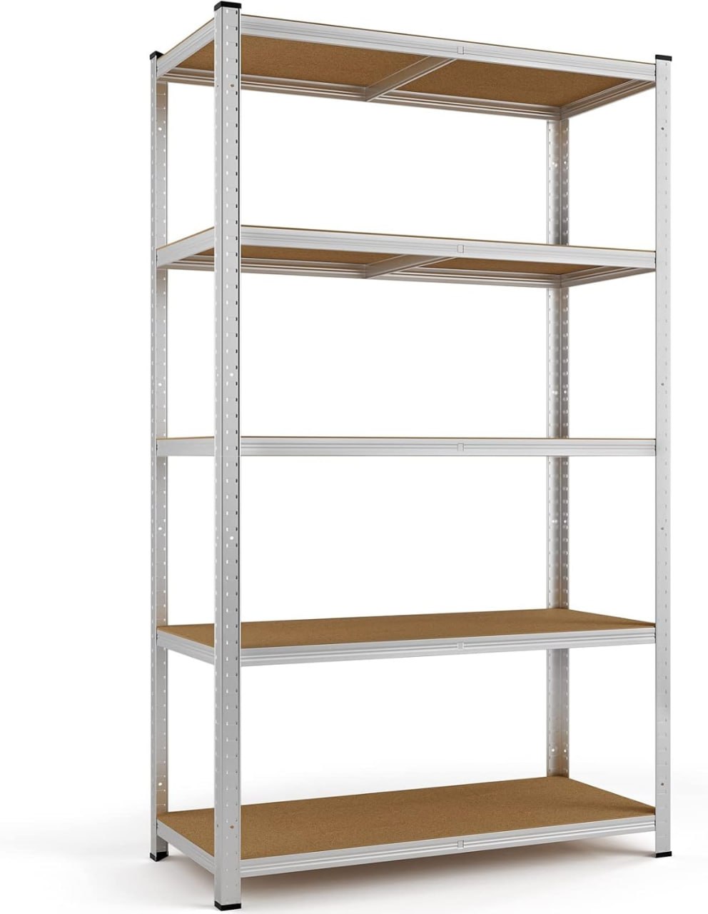 Estantería Metálica 170x75x30Cm Plata