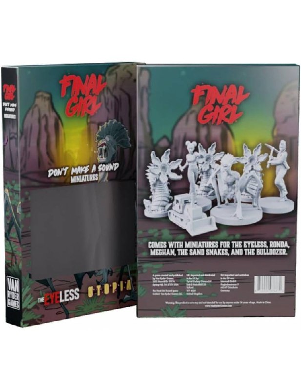 Final Girl Don't Make a Sound Miniatures