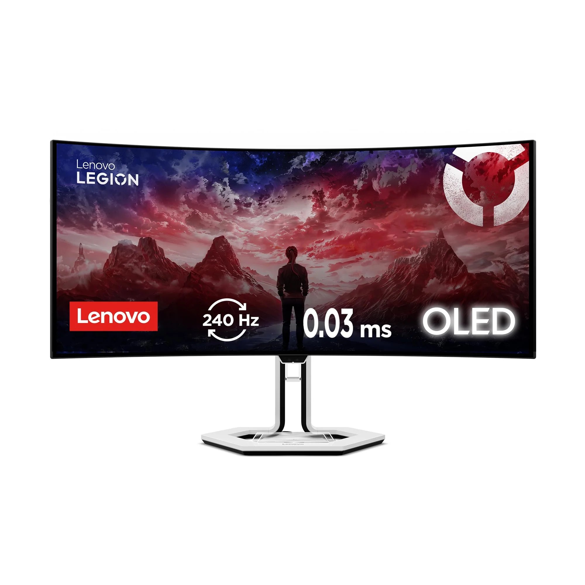 Lenovo 67c9uac1eu 34/wide Quad Hd/oled/240 Hz/0,03 Ms/freesync/curva/negro/gaming