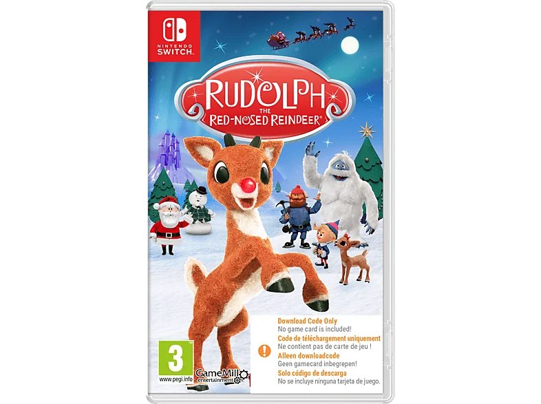 Nintendo Switch Rudolph, The Red - Nosed Reindeer (Código en la Caja)