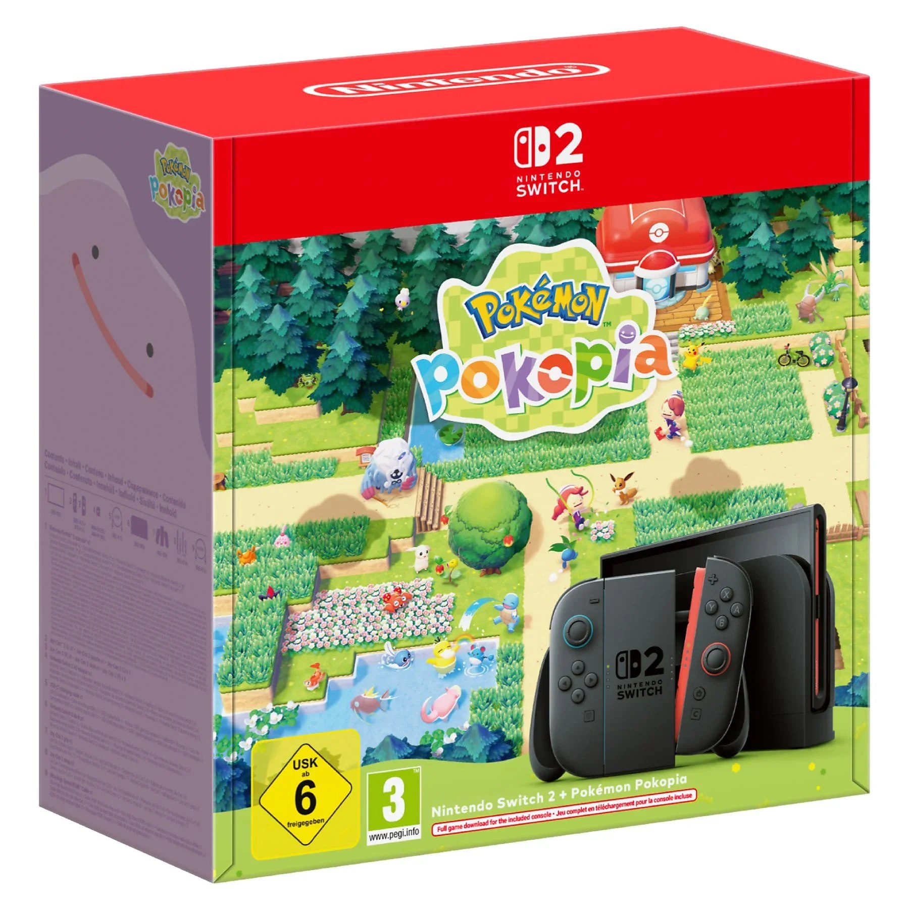 Consola Nintendo Switch 2 + Pokémon Pokopia (Desde España)