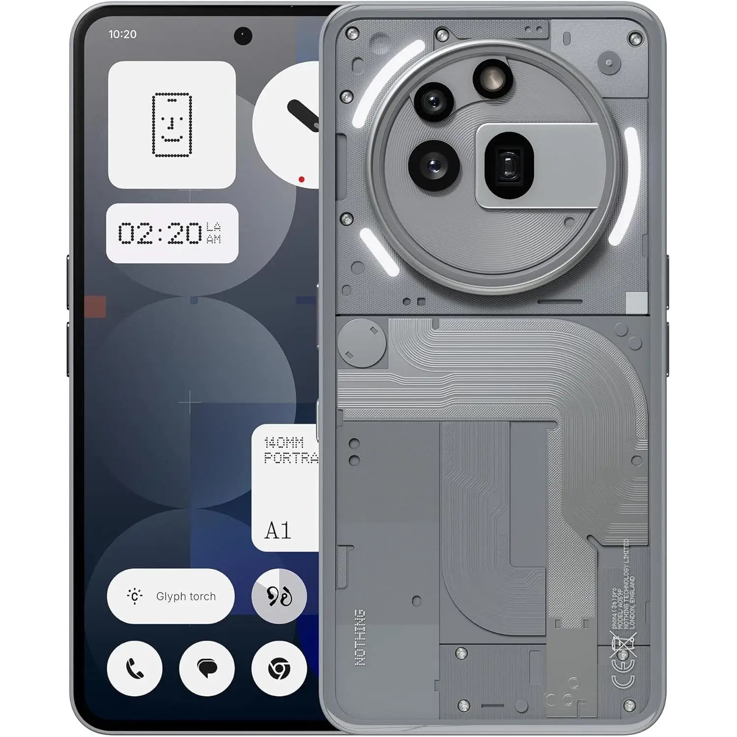 Nothing Phone (3a) Pro 12gb+256gb Gris