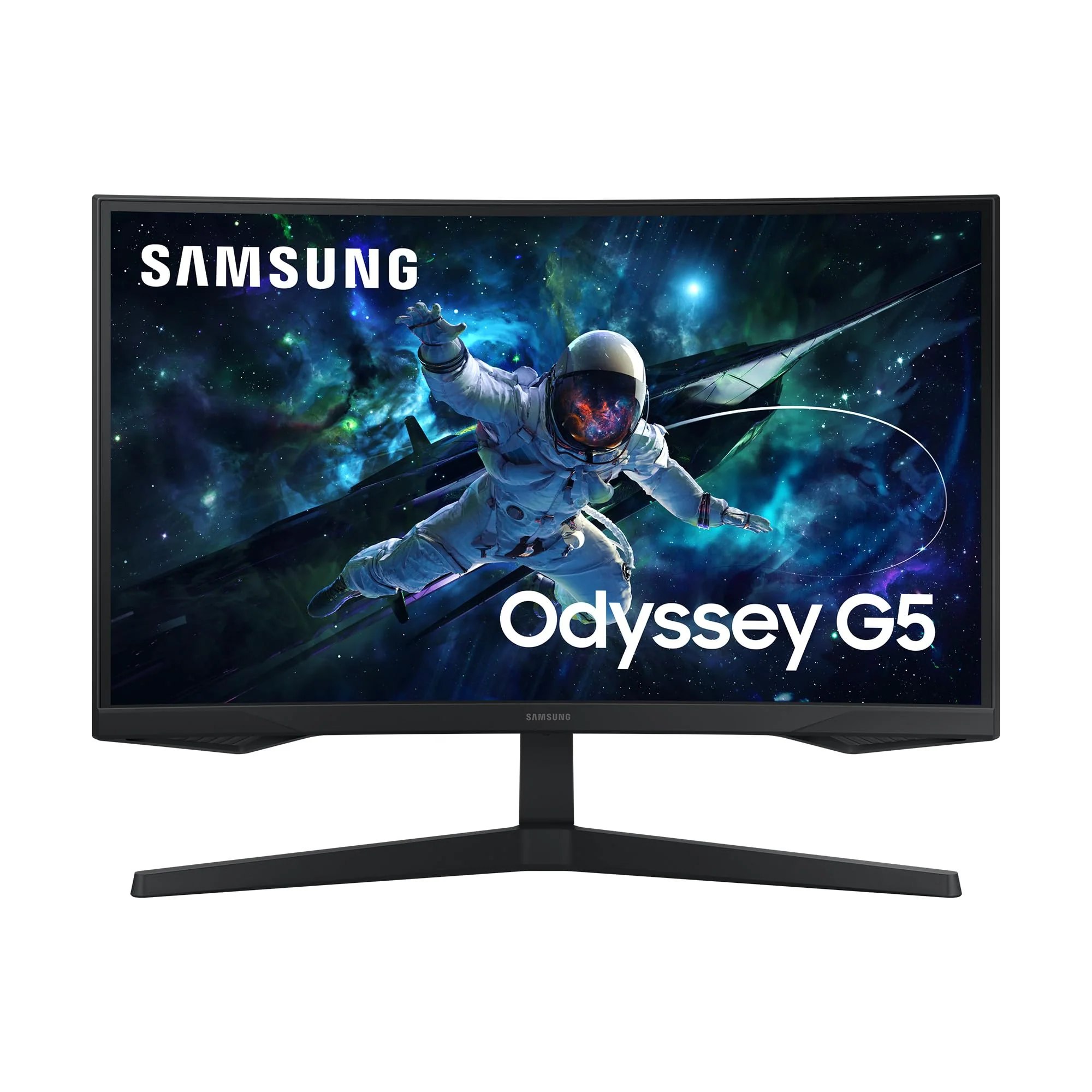 Monitor Samsung G5 S27CG554EU · 27″ QHD · VA · 165 Hz · FreeSync · Curvo · Negro