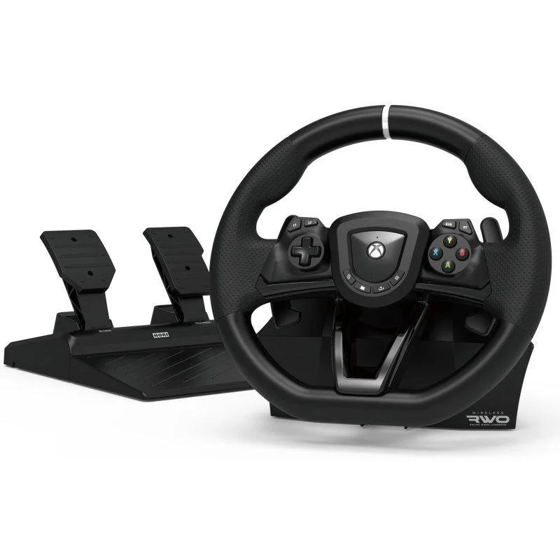 Volante Gaming Hori Overdrive Inalámbrico para XBOX y PC con Pedales y Batería 20 H