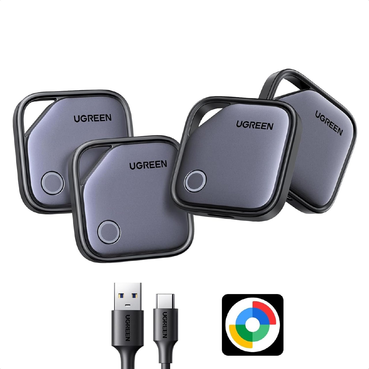 Pack X4 Localizadores Ugreen Finetrack