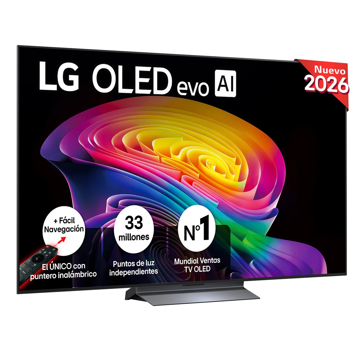 Tv OLED Evo 164 Cm (65") LG Oled65c66lb 4K, Smart Tv, Ai, C6