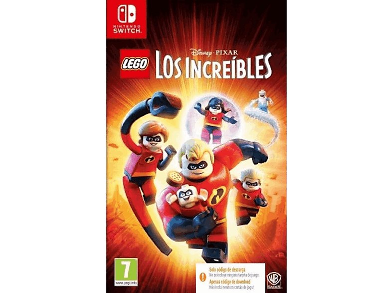 Nintendo Switch Lego los Increíbles (Código en la Caja)
