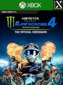 Monster Energy Supercross - The Official Videogame 4 (XBOX Series X/s) - XBOX Live Clave - Europa