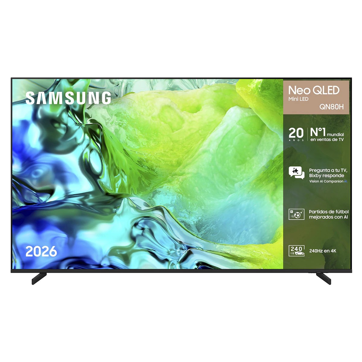 TV Neo QLED Mini LED 127cm (50") Samsung Tq50qn80hauxxc 4K Smart TV con Vision AI Football Mode 144Hz