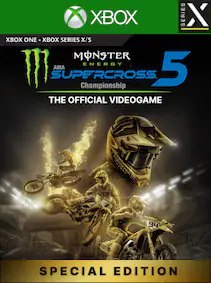 Monster Energy Supercross - The Official Videogame 5 | Special Edition (XBOX Series X/s) - XBOX Live Clave - Europa