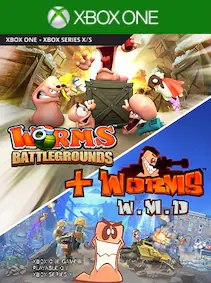 Worms Battlegrounds + Worms W.m.d (XBOX One) - XBOX Live Clave - Europa