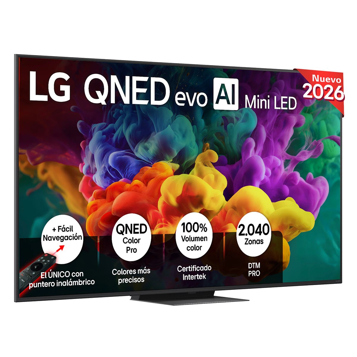 TV QNED Evo Mini LED 164 Cm (65") LG 65qned87b6a 4K, Smart TV, AI, Qned87