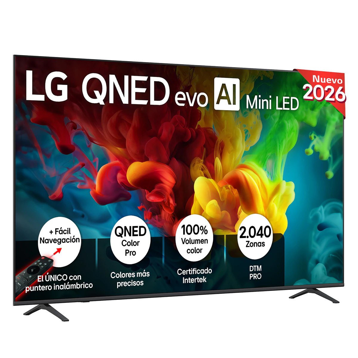 TV QNED Evo Mini LED 215 Cm (85") LG 85qned82b6a 4K, Smart TV, AI, Qned82